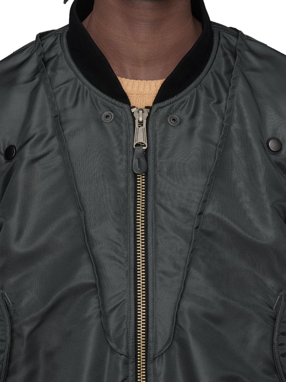 Maison Margiela Coats Dark Grey Donkergrijs