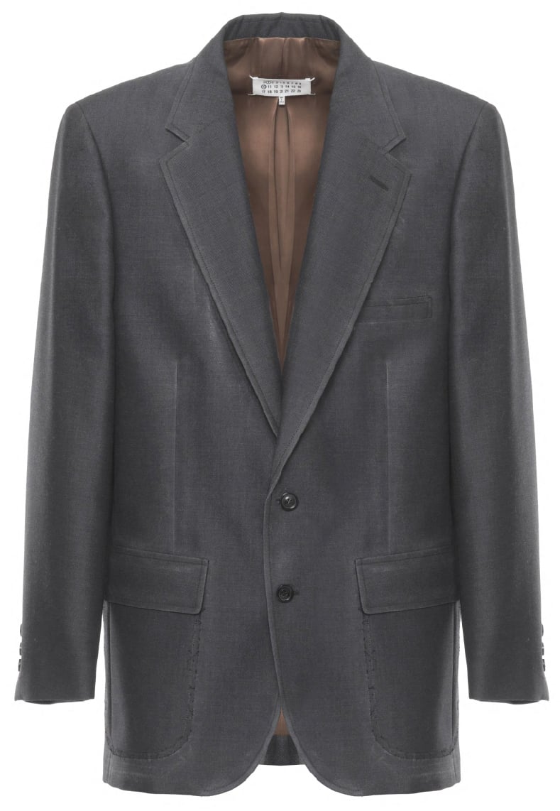 Maison Margiela Jackets Grey Grijs