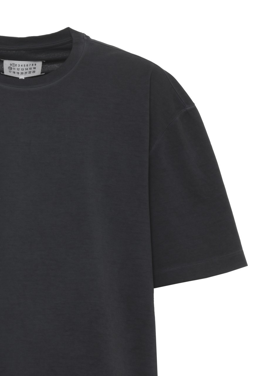Maison Margiela T-Shirts And Polos Black Zwart