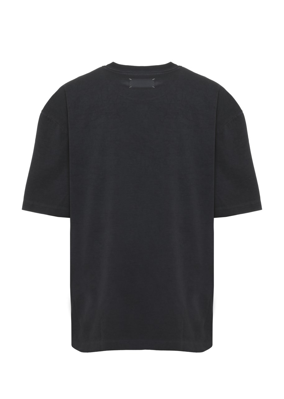 Maison Margiela T-Shirts And Polos Black Zwart
