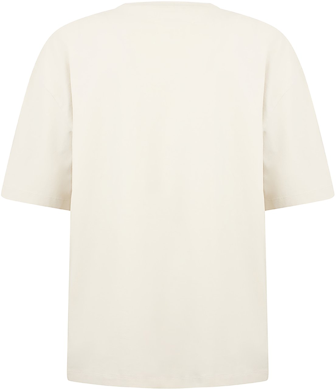 Maison Margiela Cotton T-shirt with short sleeves Neutraal