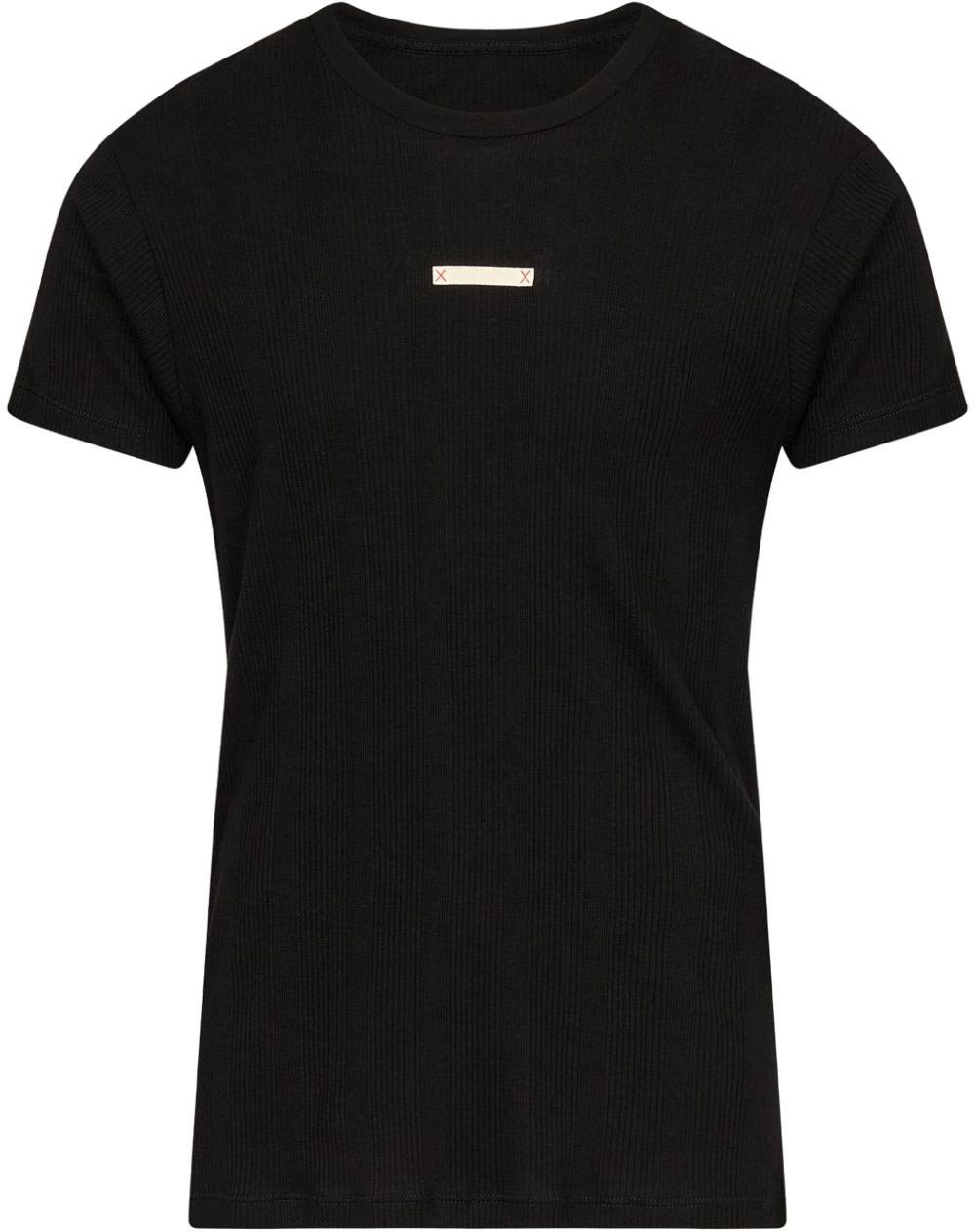 Maison Margiela T-Shirts And Polos Black Zwart