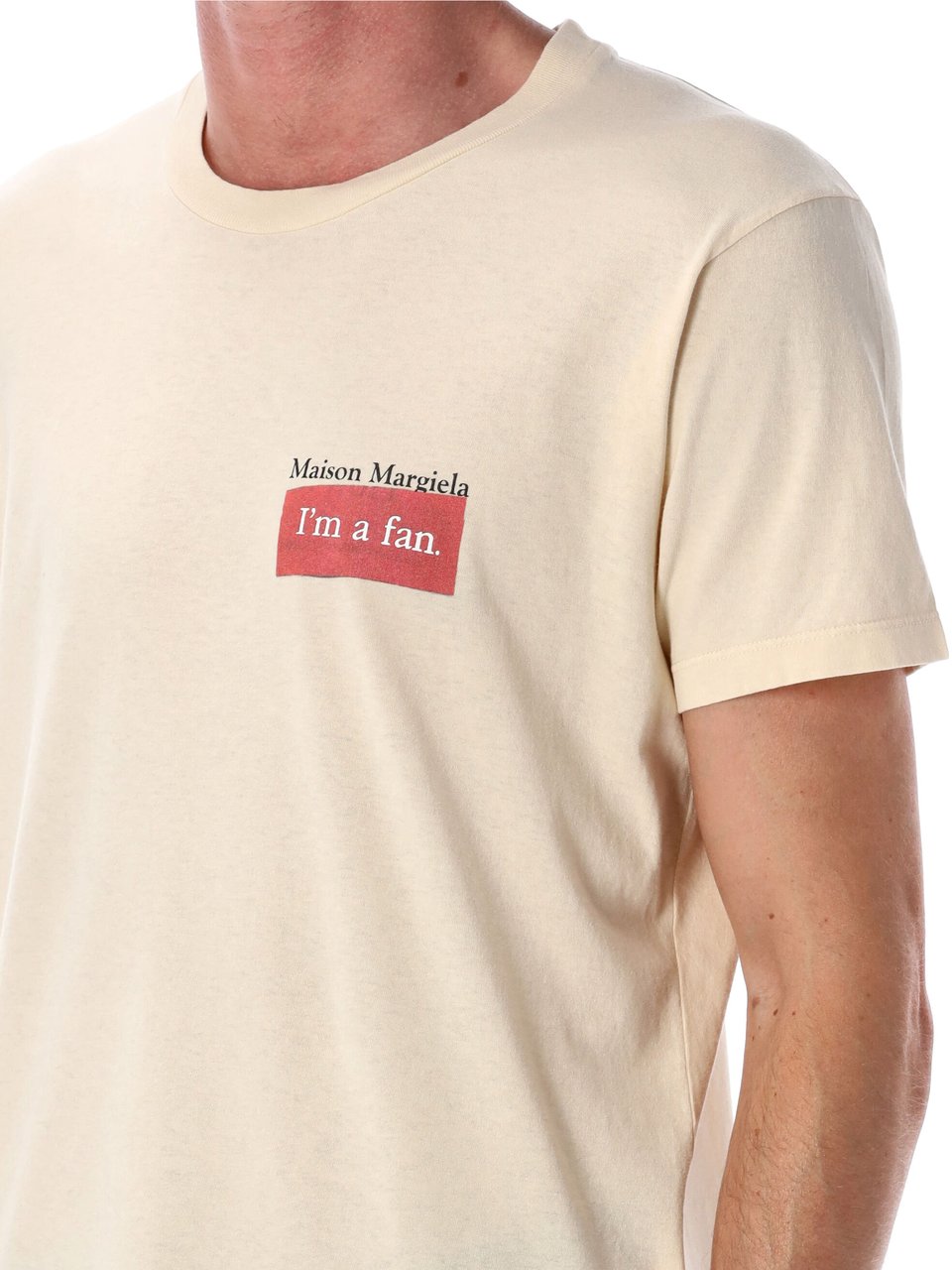 Maison Margiela T-Shirt Beige Beige