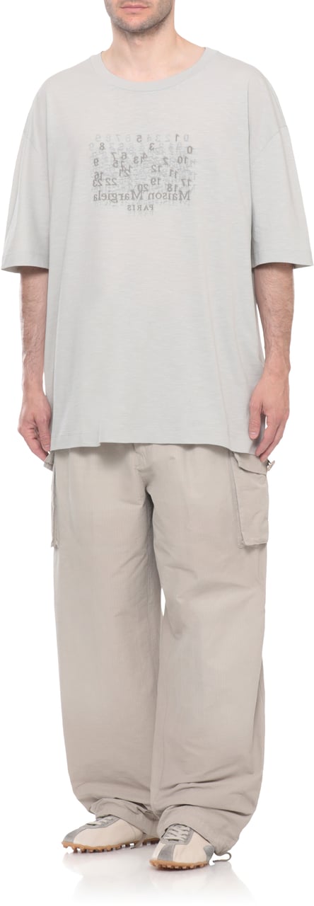Maison Margiela T-Shirts And Polos Grey Lichtgrijs