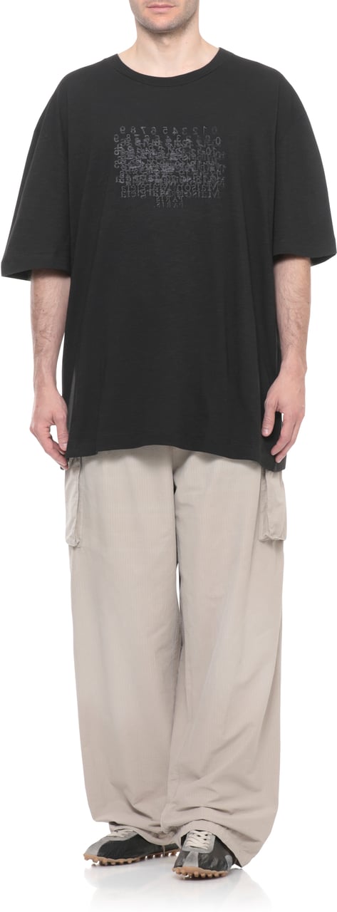 Maison Margiela T-Shirts And Polos Black Zwart