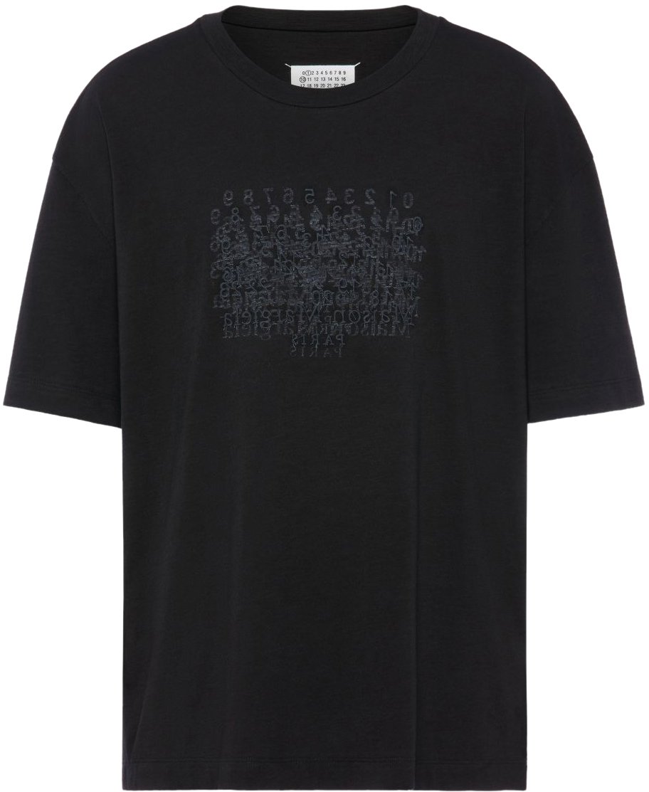 Maison Margiela T-Shirts And Polos Black Zwart