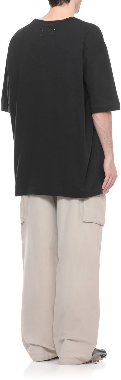 Maison Margiela T-Shirts And Polos Black Zwart