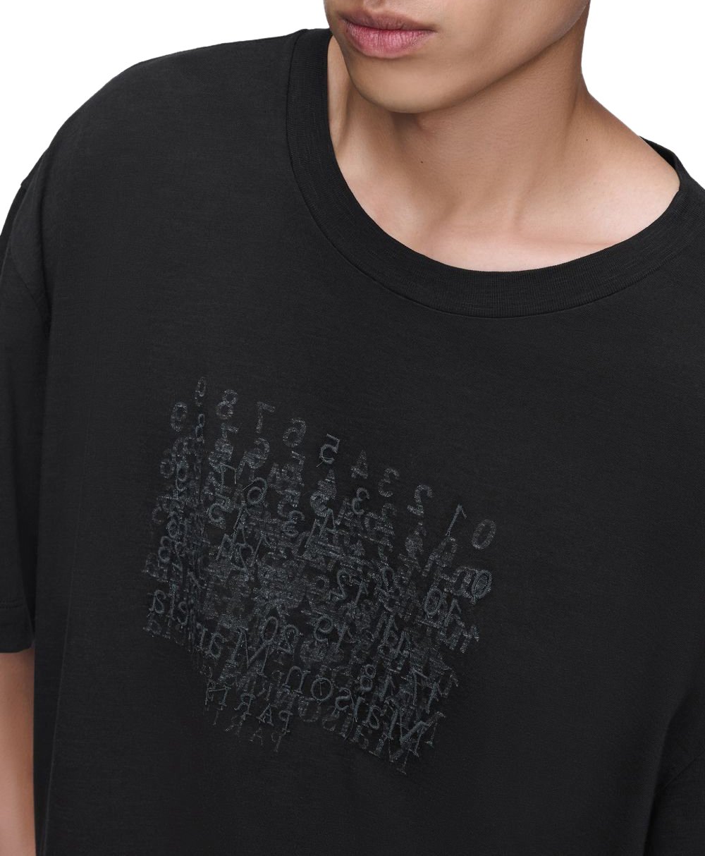 Maison Margiela T-Shirts And Polos Black Zwart