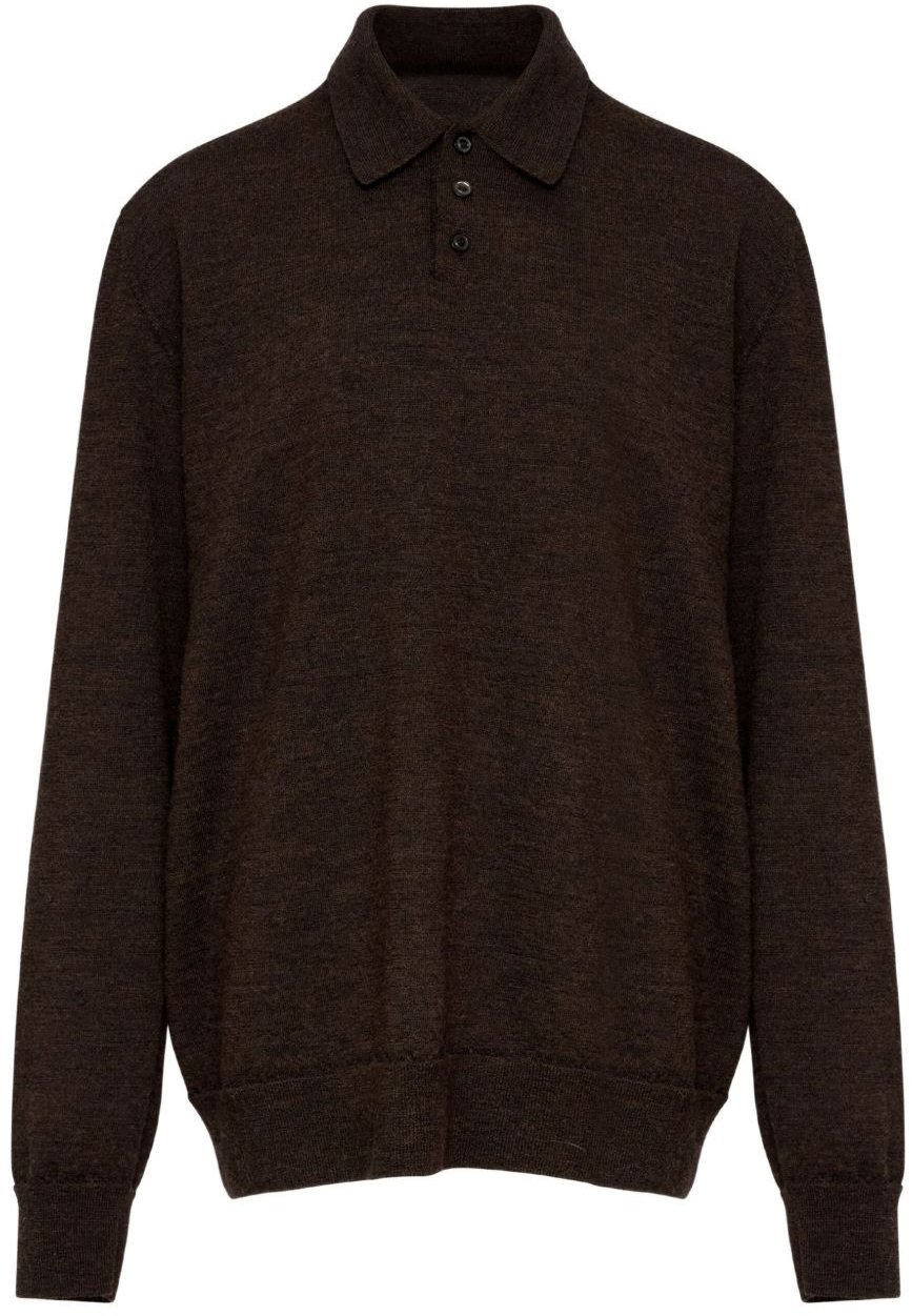 Maison Margiela T-Shirts And Polos Marrone Scuro Bruin