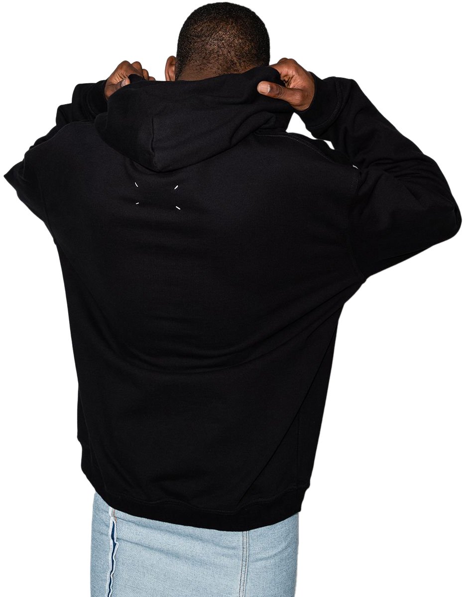 Maison Margiela Maison Margiela Maglie Nero E Bianco Zwart