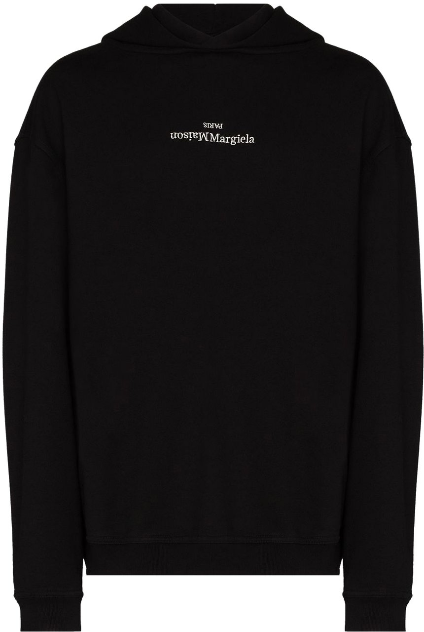 Maison Margiela Maison Margiela Maglie Nero E Bianco Zwart