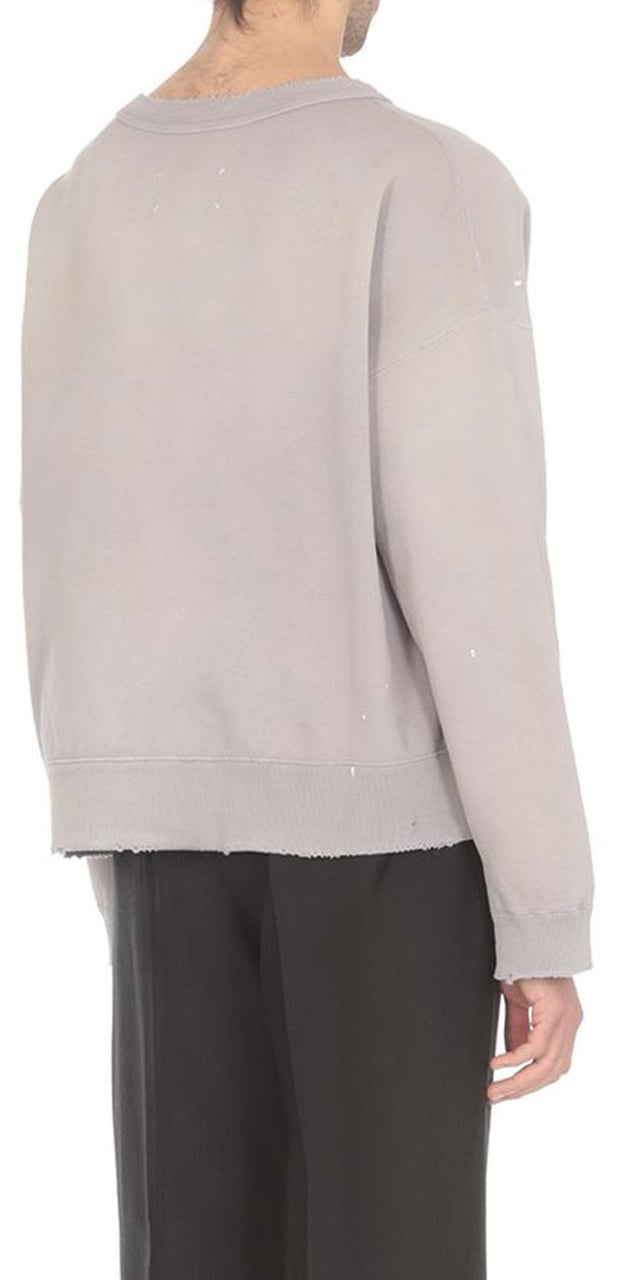 Maison Margiela Maison Margiela Cotton Sweatshirt Paars