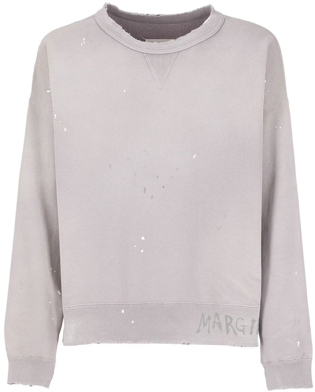 Maison Margiela Maison Margiela Cotton Sweatshirt Paars