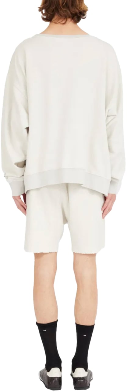 Maison Margiela Numbers Sweatshirt White Wit