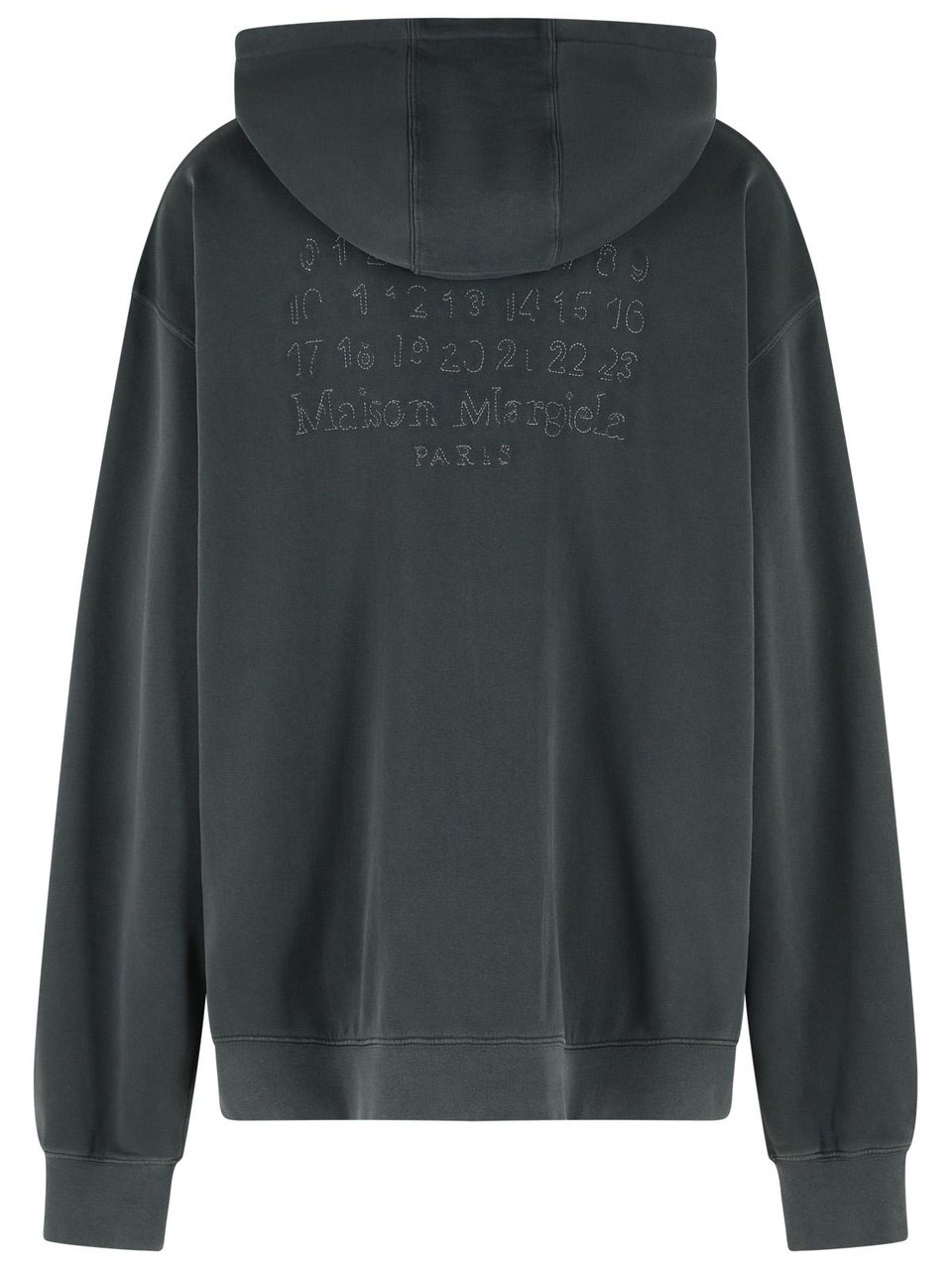 Maison Margiela Gray Cotton Sweatshirt Grijs