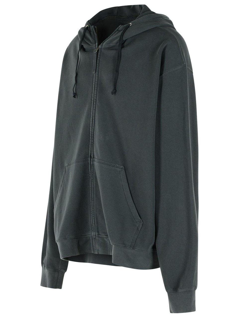 Maison Margiela Gray Cotton Sweatshirt Grijs