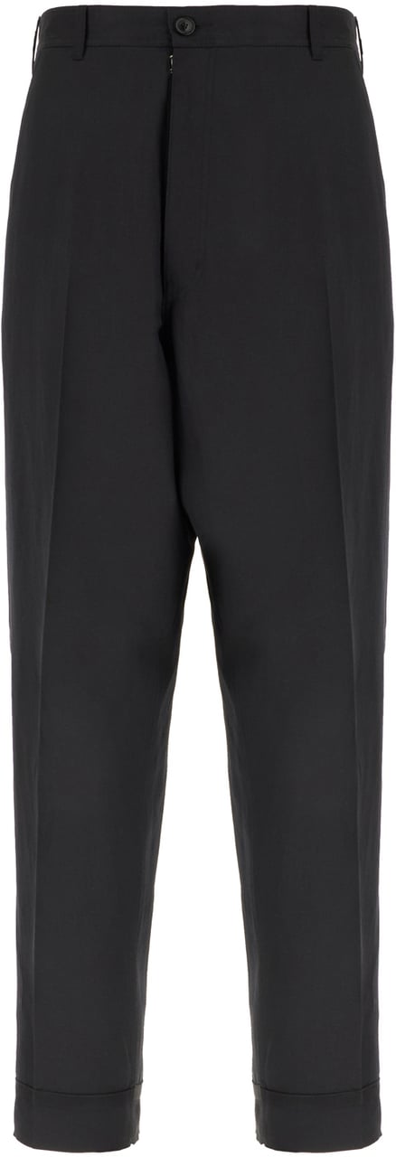 Maison Margiela Maison Margiela Midnight blue wool blend pants Blauw