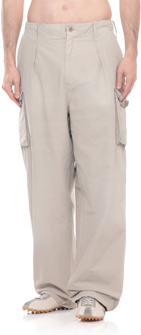 Maison Margiela Trousers Beige Beige