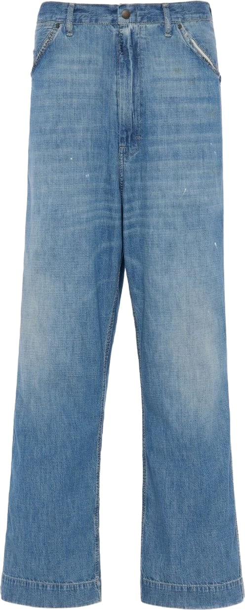 Maison Margiela Jeans Azzurro Blauw
