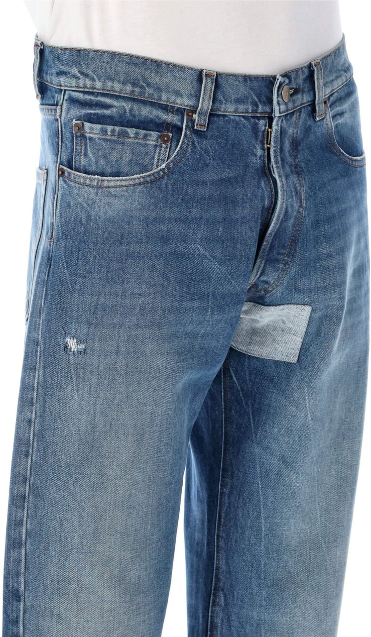 Maison Margiela Denim Vintage Medium Blue Blauw