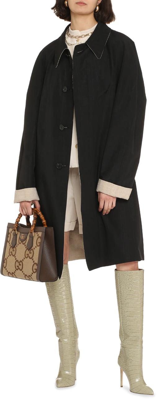 Maison Margiela Reversible trench-coat Zwart