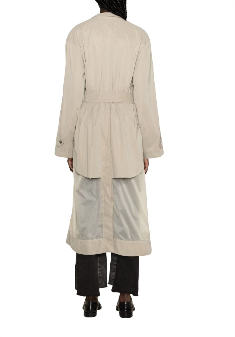 Maison Margiela Trench Coat - Beige Beige