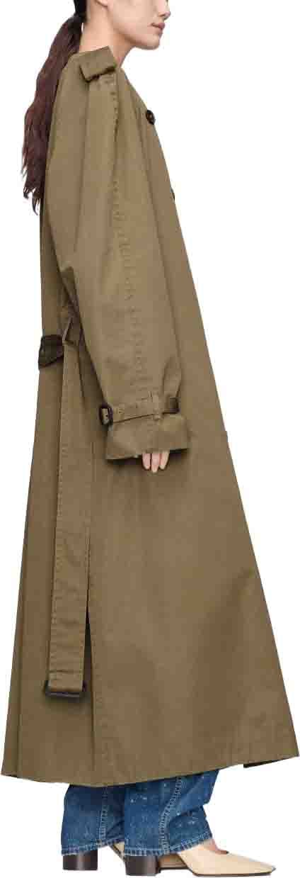 Maison Margiela Coats Green Donkergroen