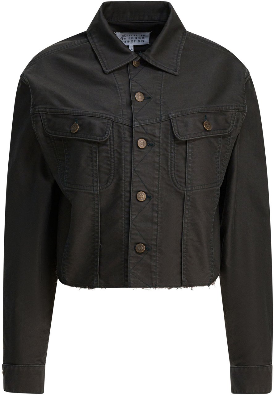 Maison Margiela Denim jacket Zwart