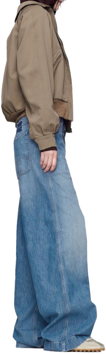 Maison Margiela Coats Beige Beige