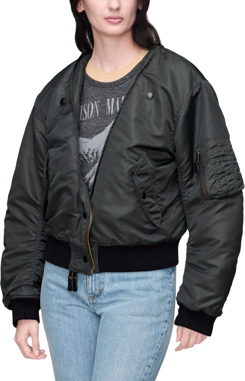 Maison Margiela Coats Dark Green Donkergroen
