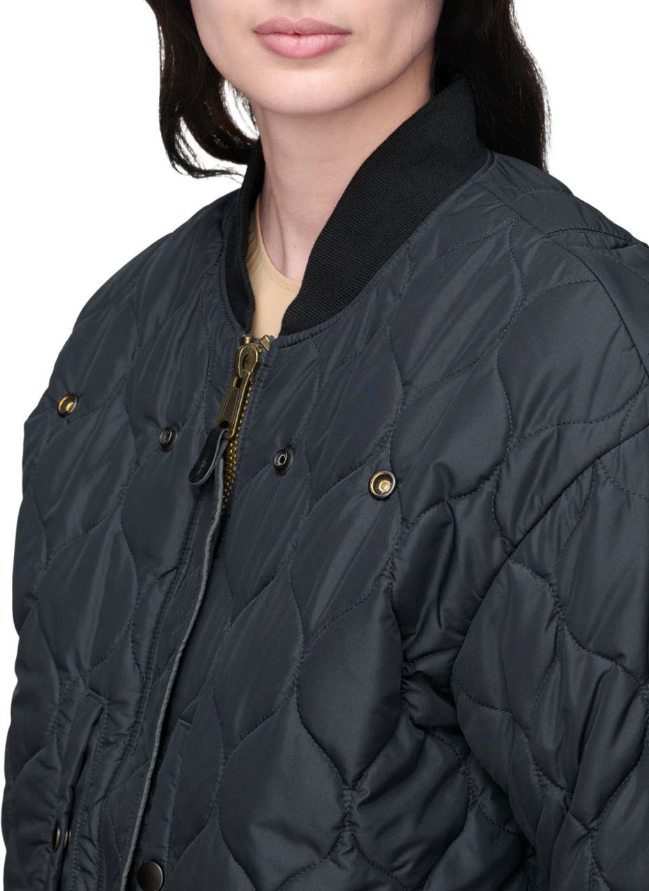 Maison Margiela Coats Dark Green Donkergroen