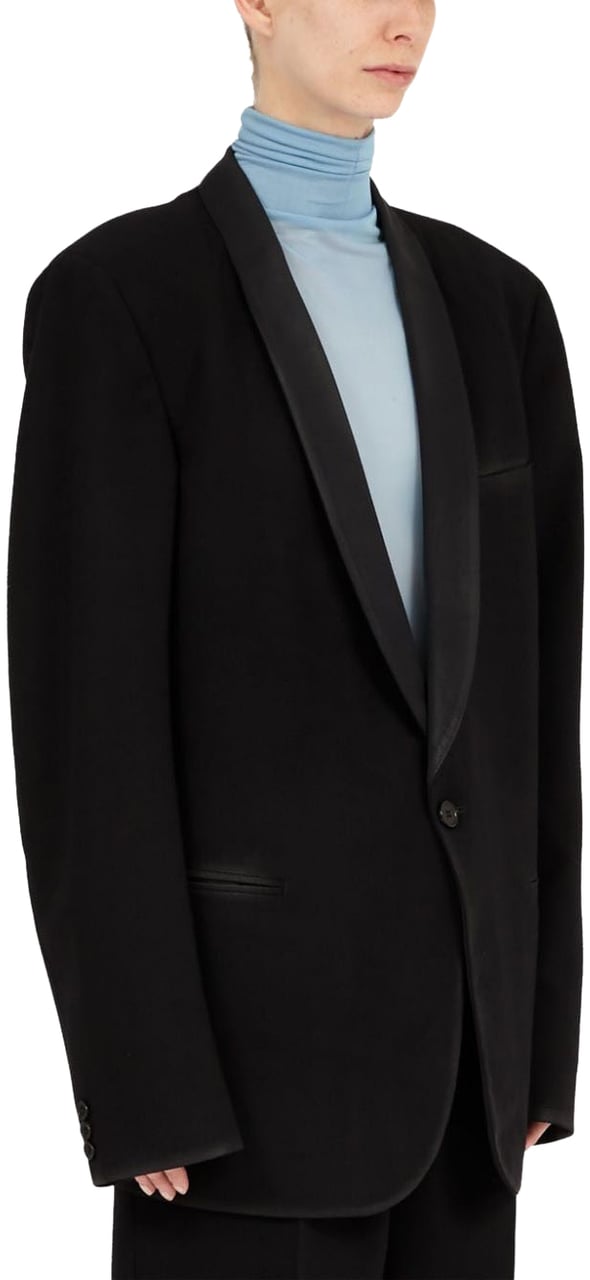 Maison Margiela Jackets Black Zwart