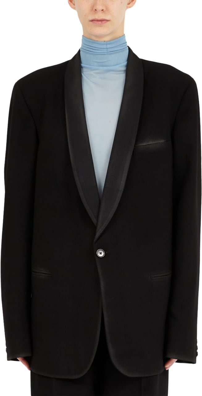 Maison Margiela Jackets Black Zwart