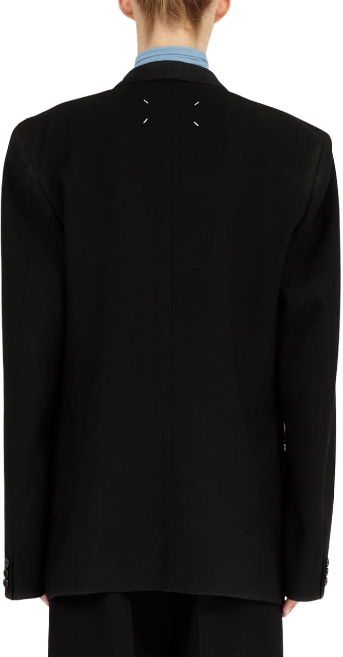 Maison Margiela Jackets Black Zwart