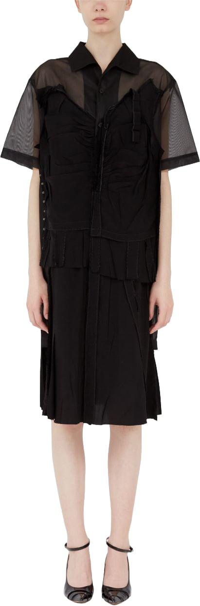 Maison Margiela Dresses Black Zwart