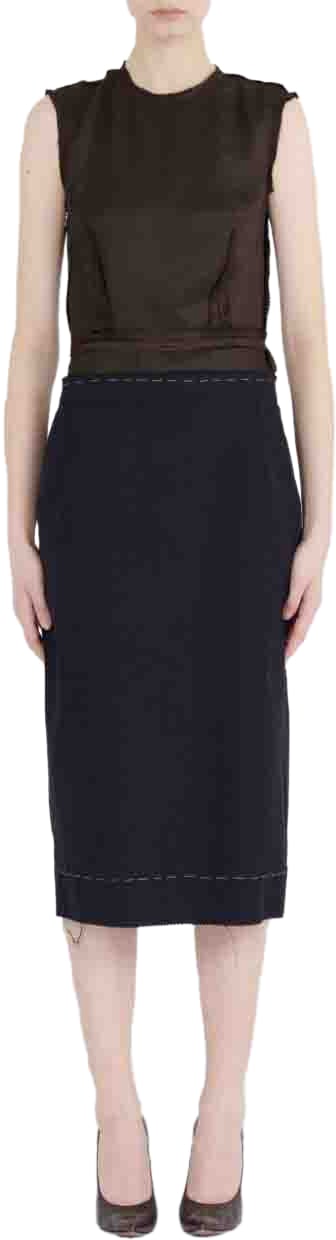 Maison Margiela Dresses Blue Blauw