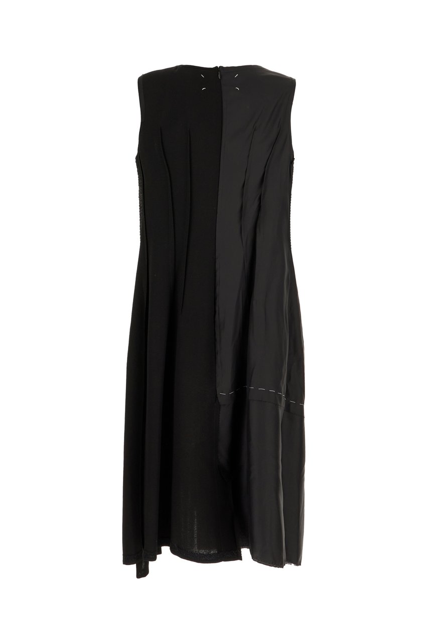 Maison Margiela Maison Margiela Black wool dress Zwart