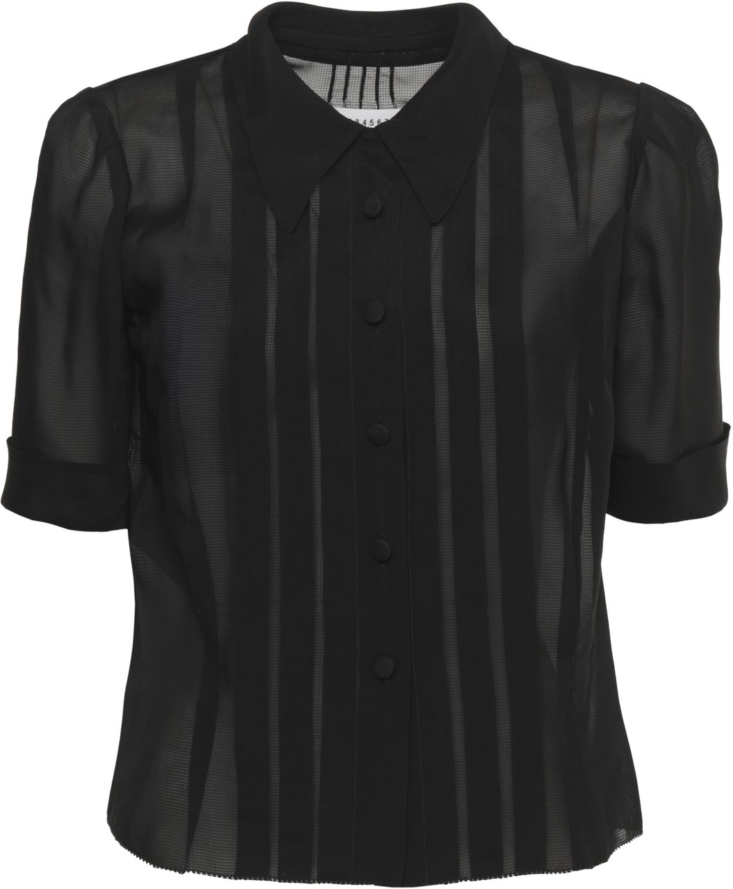 Maison Margiela Shirts Black Zwart