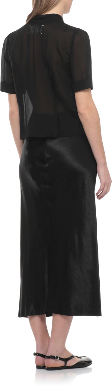 Maison Margiela Shirts Black Zwart