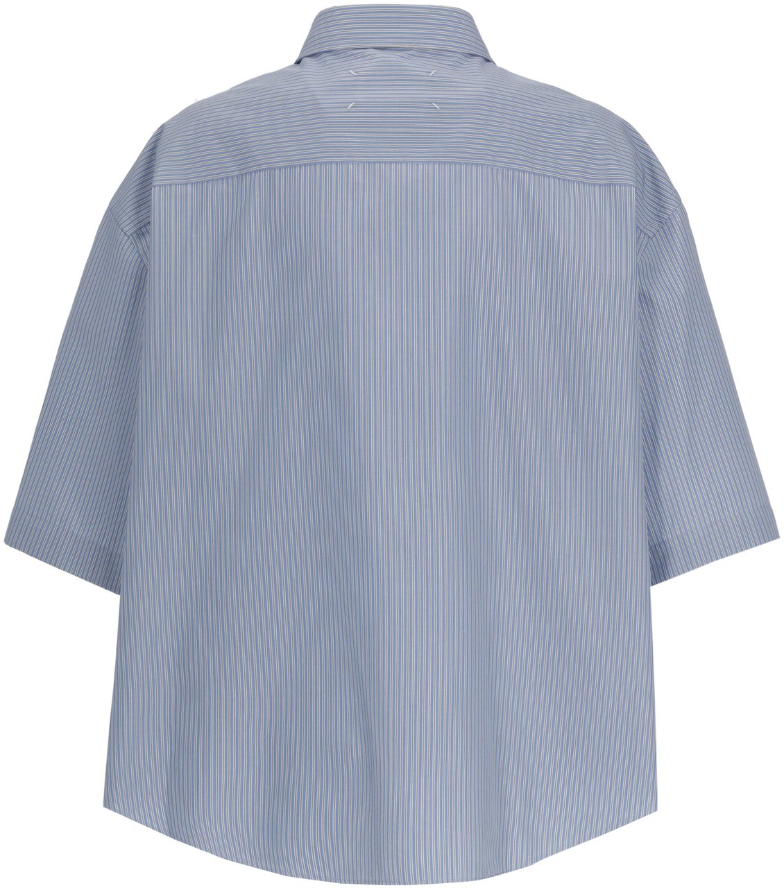 Maison Margiela Shirts Blue Lichtblauw