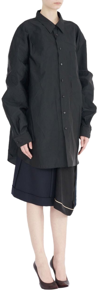 Maison Margiela Shirts Black Zwart