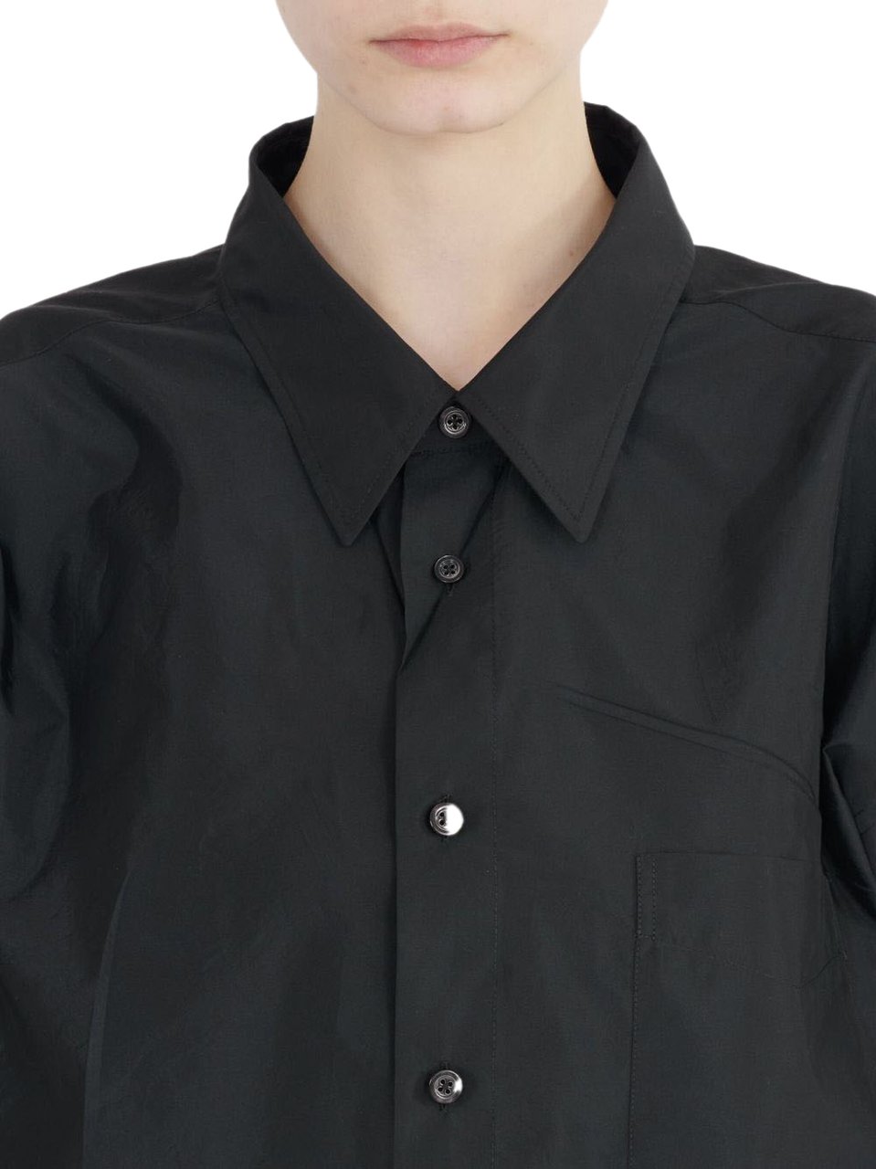 Maison Margiela Shirts Black Zwart