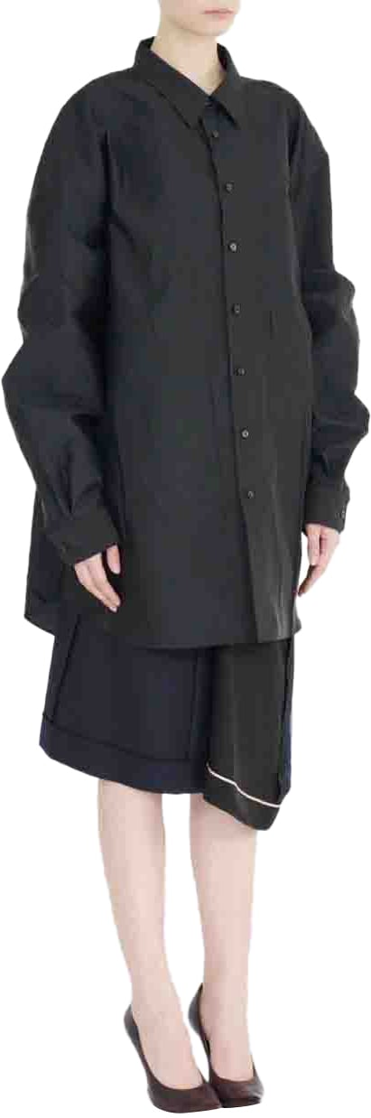 Maison Margiela Shirts Black Zwart