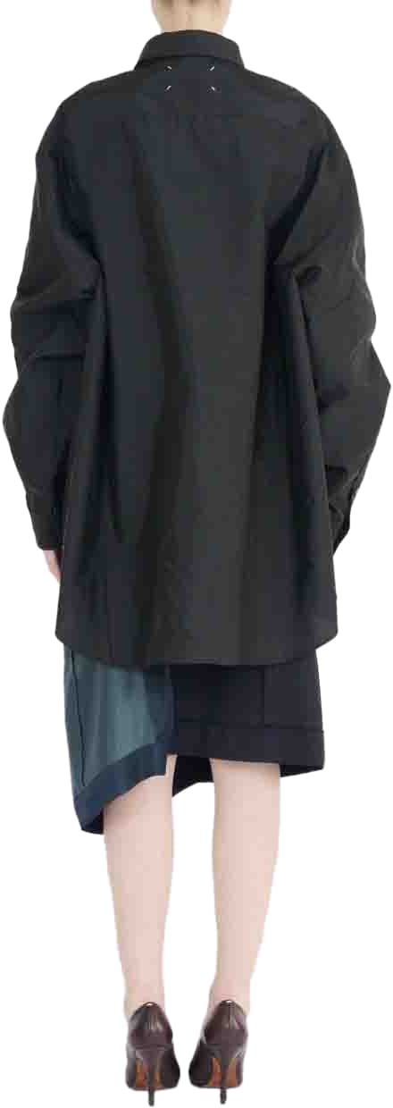 Maison Margiela Shirts Black Zwart