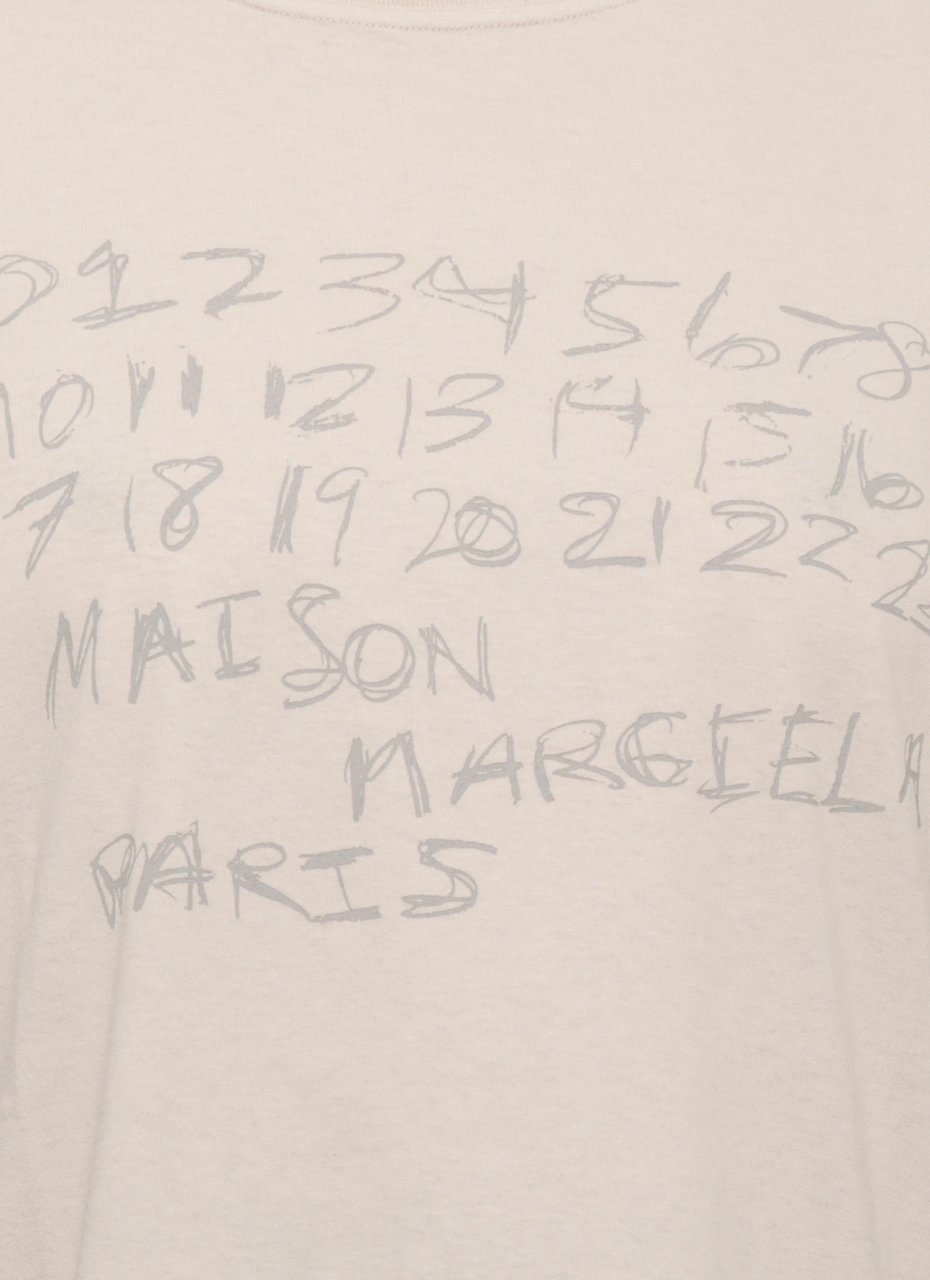 Maison Margiela T-Shirts And Polos Beige Beige