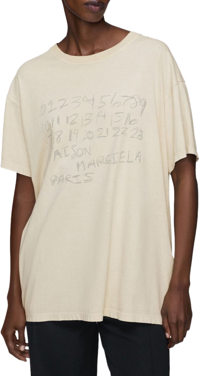 Maison Margiela T-Shirts And Polos Beige Beige