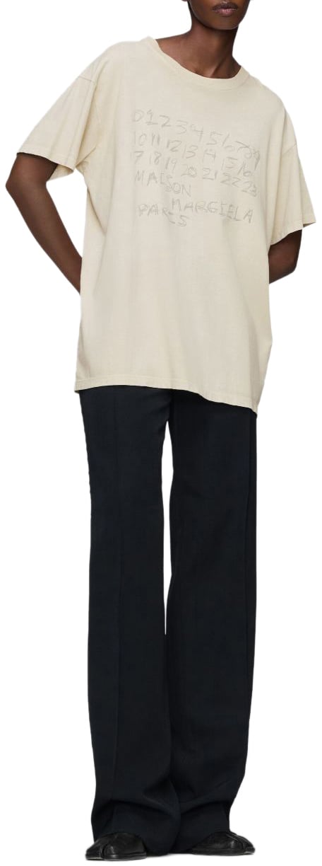 Maison Margiela T-Shirts And Polos Beige Beige