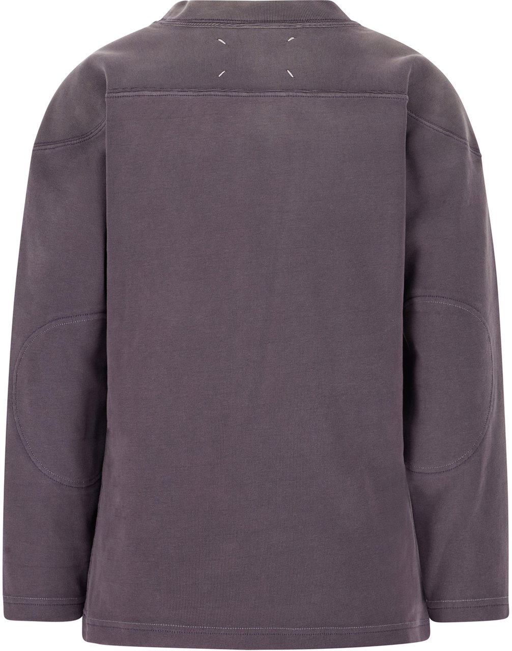Maison Margiela Maison Margiela Plum cotton sweatshirt Paars