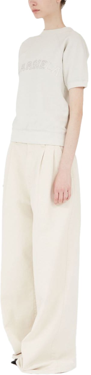 Maison Margiela Sweaters White Wit