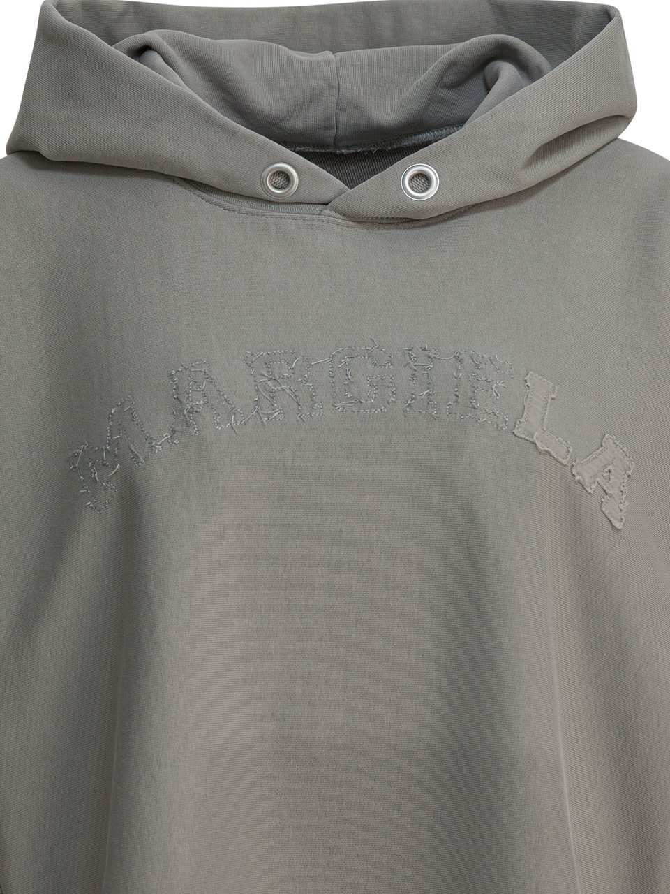 Maison Margiela Cotton hoodie Grijs